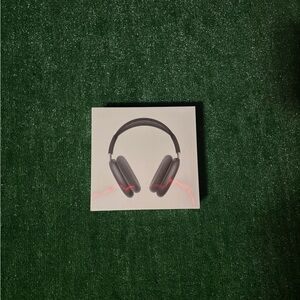 Apple Over-Ear Headphones in Black and Silver